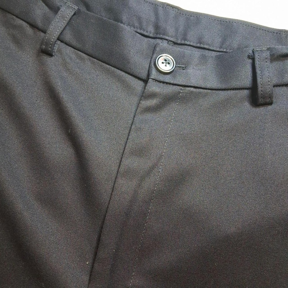 Mens Navy blue golf shorts flat front with pockets golf boating outdoors - Picture 2 of 6